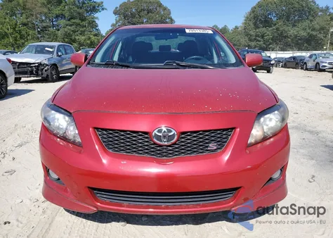 2009 Toyota Corolla Base from USA, damaged, VIN 2T1BU40E69C177266